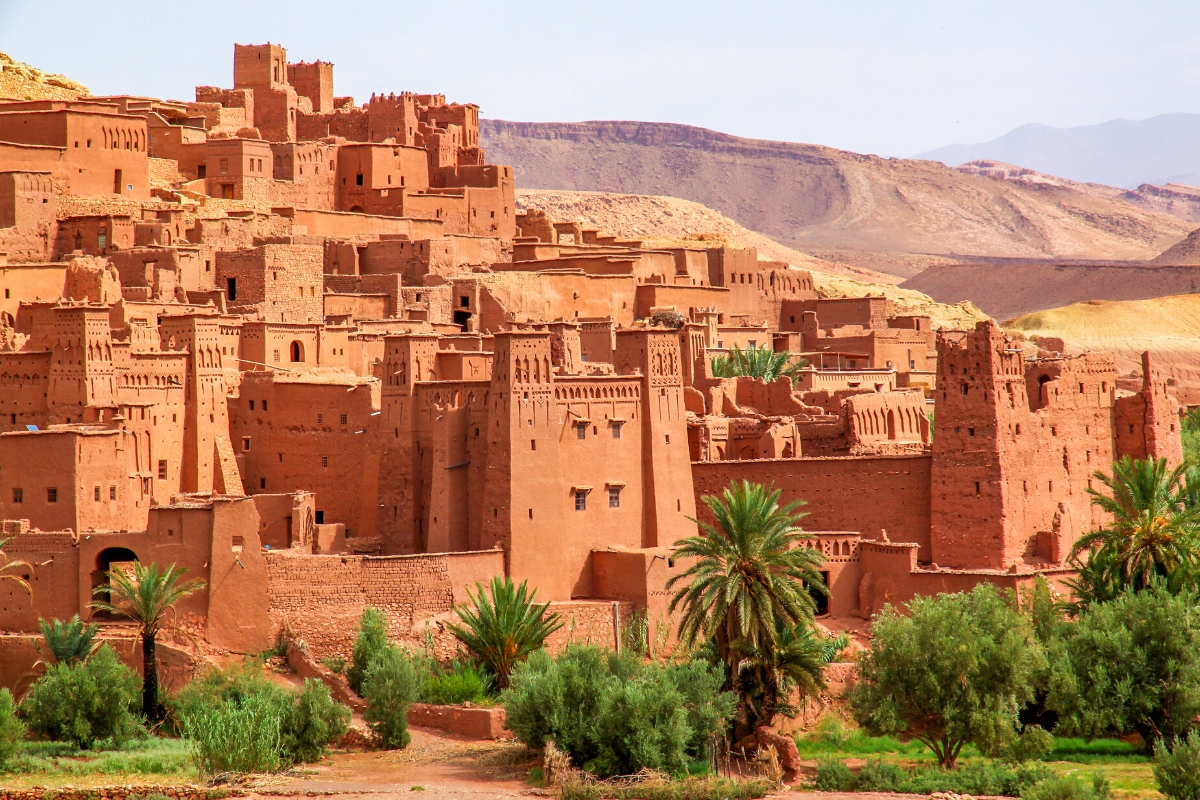Ait Benhaddou UNESCO World Heritage Site in Ouarzazate, Morocco