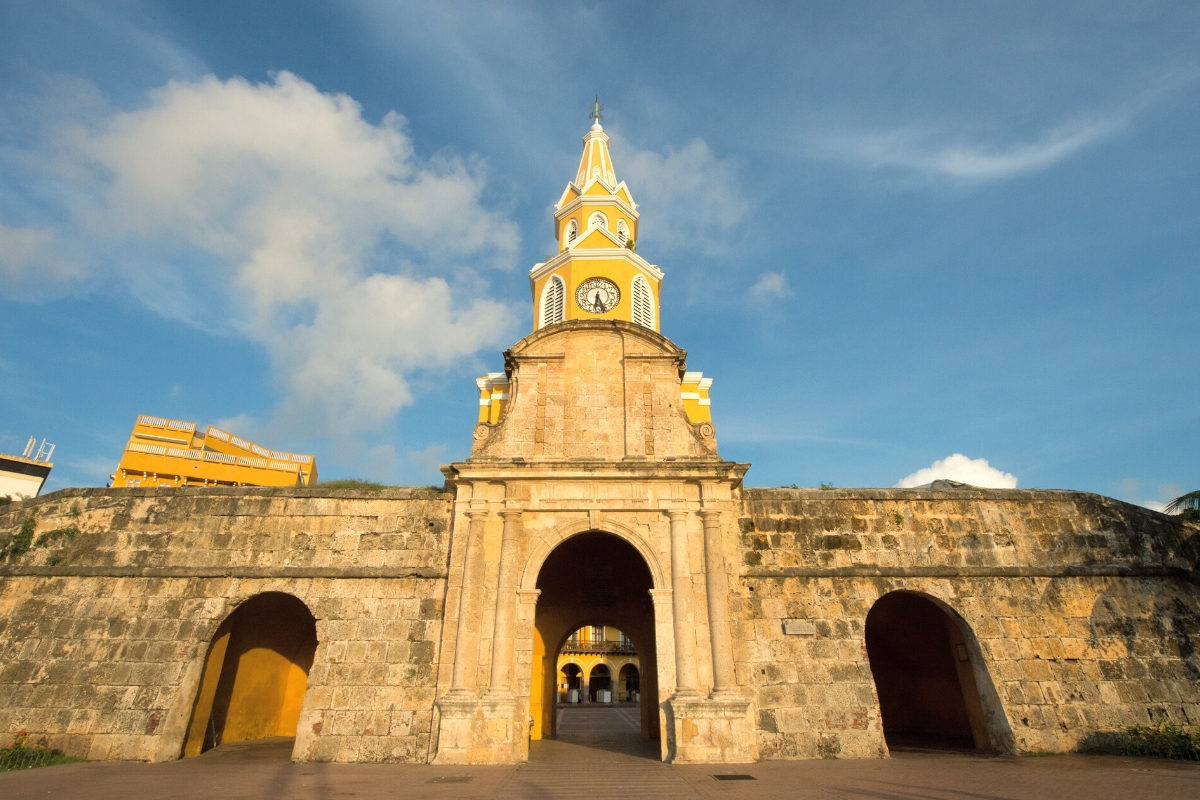 Plaza de la Trinidad in Cartagena, Colombia