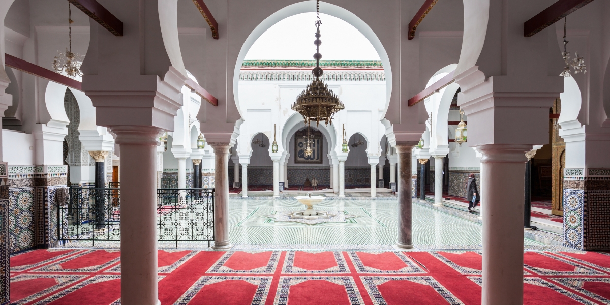 Al Quaraouiyine Mosque and University in Fes, Morocco