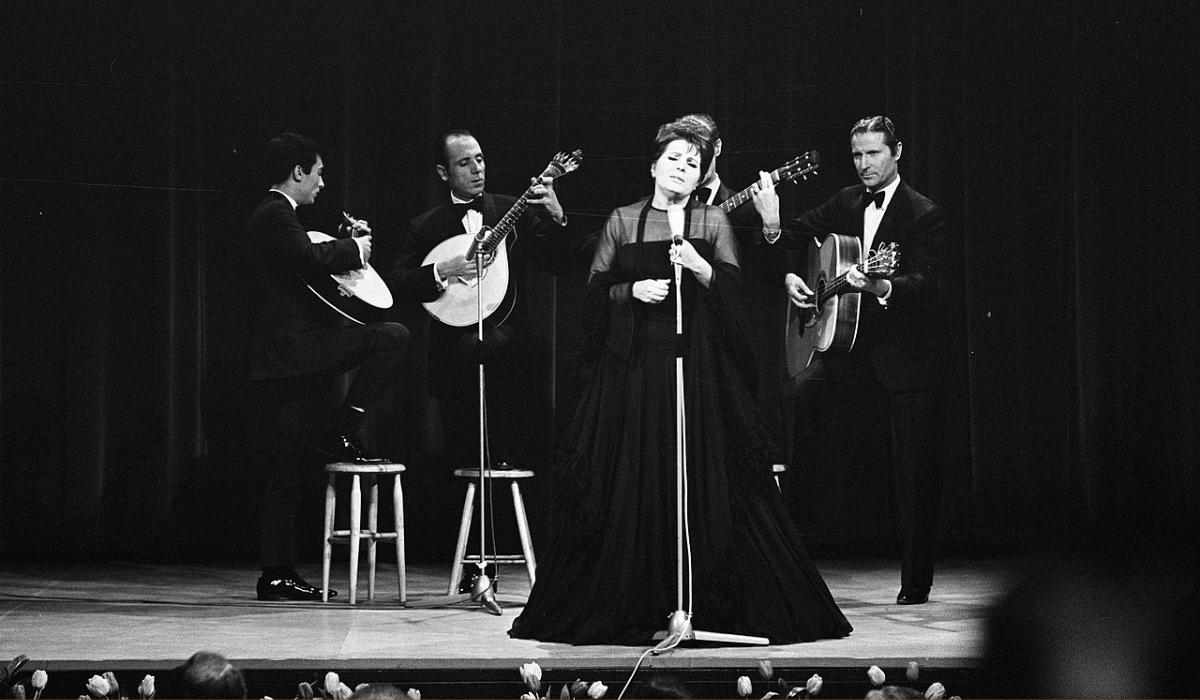 Amalia Rodrigues at Grand Gala du Disque Populaire in Congrescentrum, Netherlands, 7 March 1969