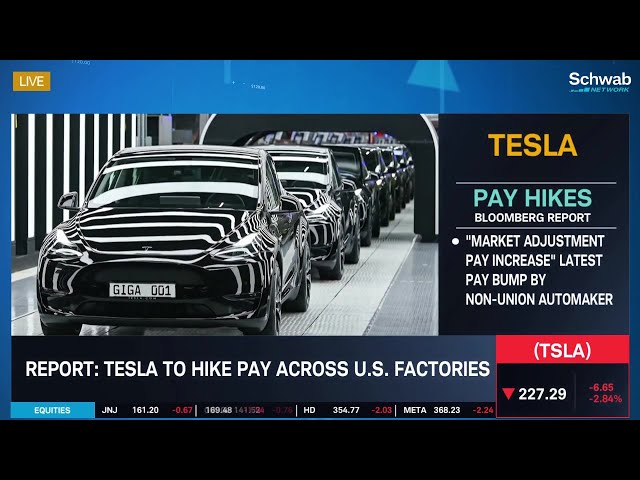 Tesla (TSLA) To Hike Pay Across U.S. Factories