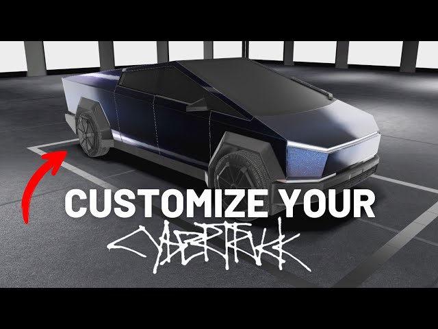 What Will Your Cybertruck Wrap Look Like? NEW Tesla Wrap Visualizer - TESBROS