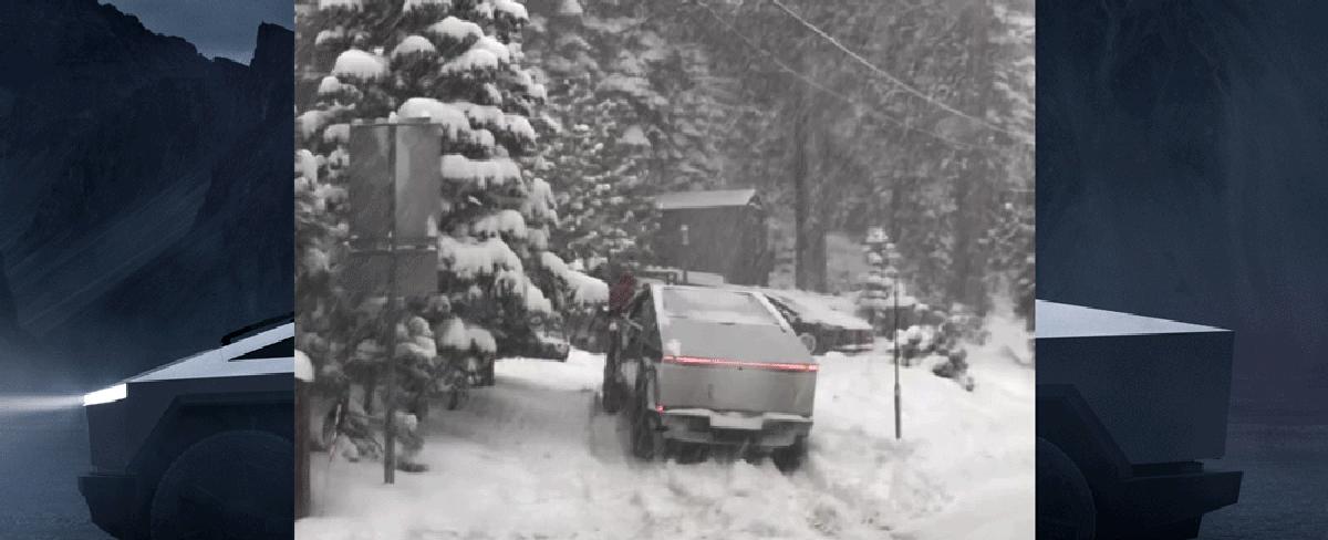 Tesla Cybertrucks Keep Getting Stuck In Snow