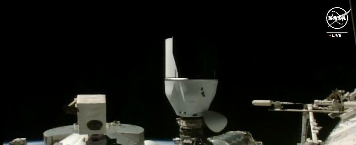 SpaceX's Dragon capsule docks at ISS on 30th cargo mission for NASA