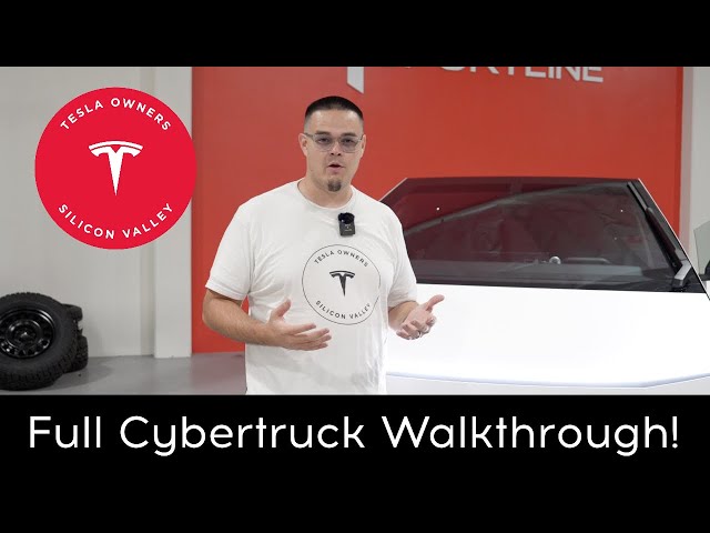 Tesla Cybertruck FULL WALKTHROUGH