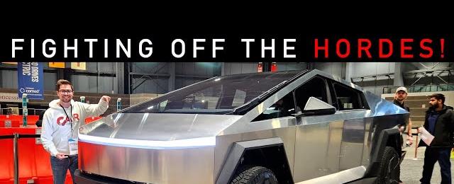 2024 Tesla Cybertruck -- The MOST Attention-Grabbing Vehicle in the Universe!