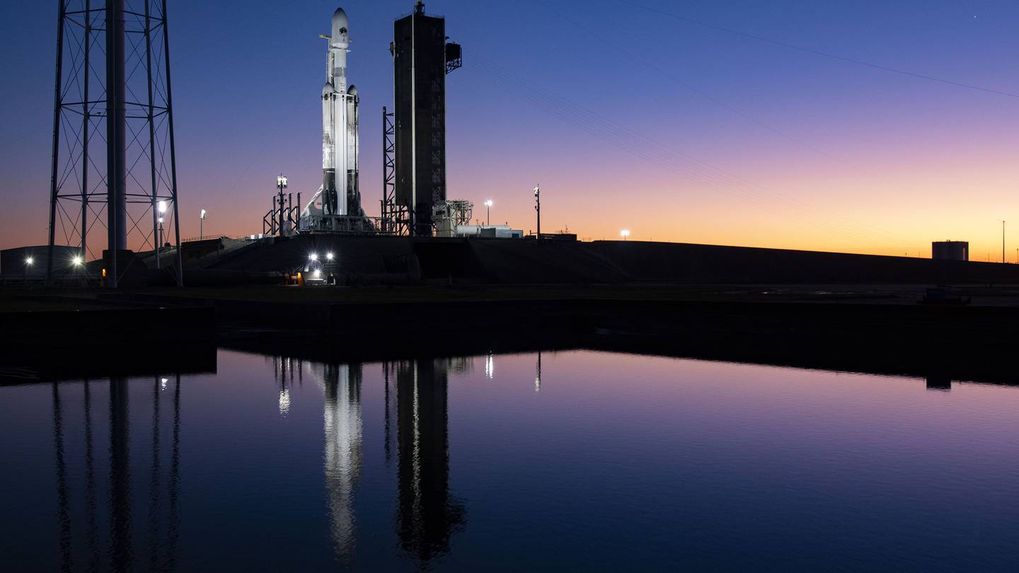 SpaceX set for Falcon Heavy rocket launch from Florida’s Space Coast next week