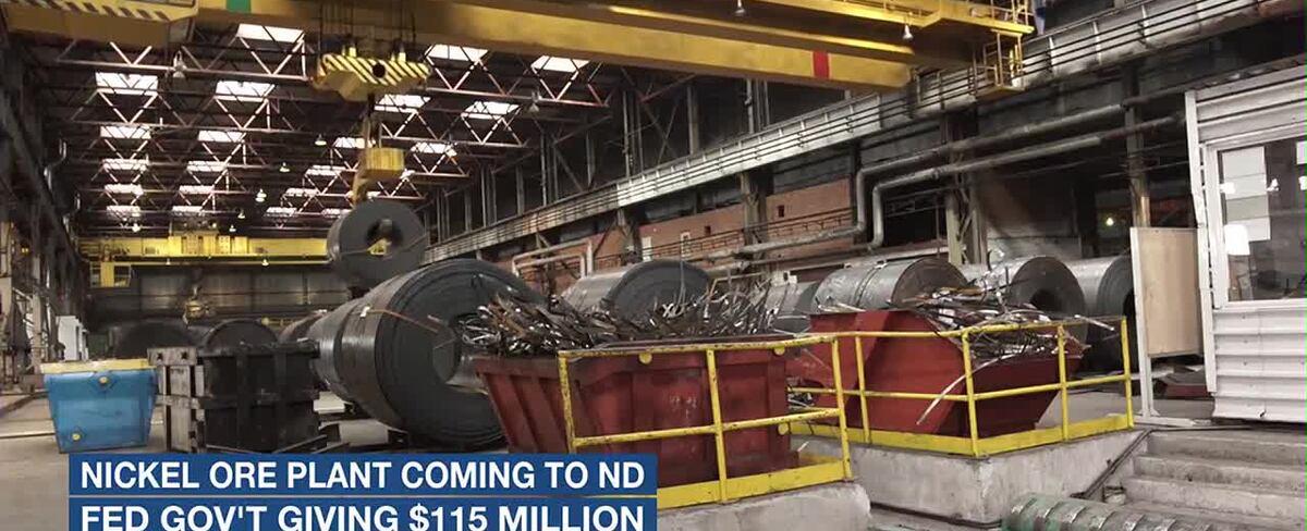 Proposed ND nickel ore processing plant that will supply Tesla strikes deal to spend $115M in federal funds