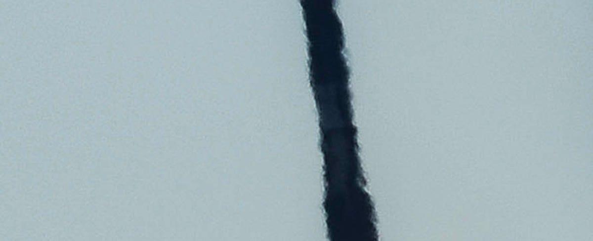 SpaceX Falcon 9 booster lands making that startling sonic boom