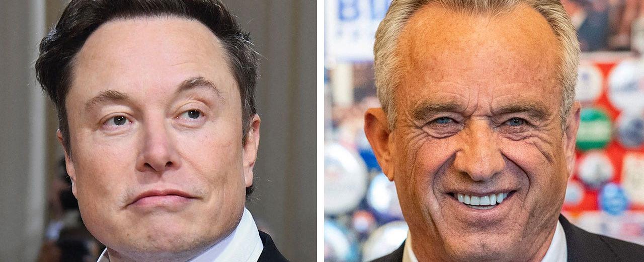 Elon Musk invites RFK Jr. to Twitter Spaces discussion after Instagram bans campaign account