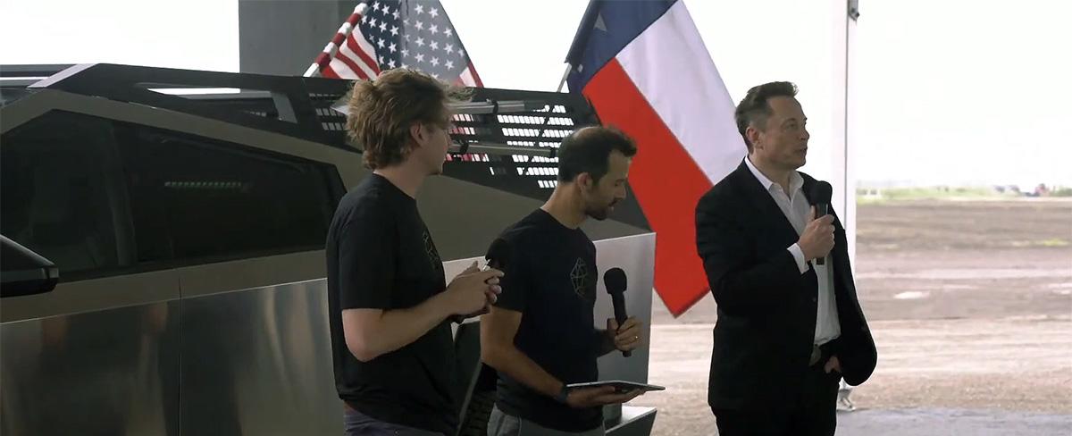 Elon Musk rides Cybertruck to announce huge Tesla Lithium refinery with capacity for one million EVs