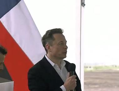 Elon Musk rides Cybertruck to announce huge Tesla Lithium refinery with capacity for one million EVs