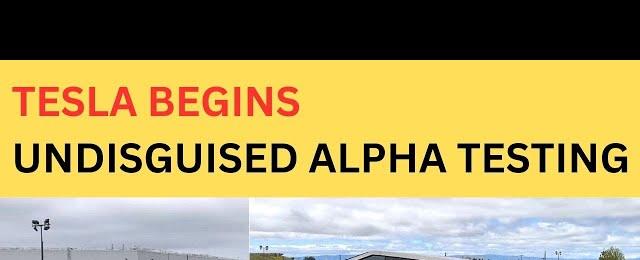 Tesla Starts Testing Undisguised Cybertruck Alpha With a Handful of Changes