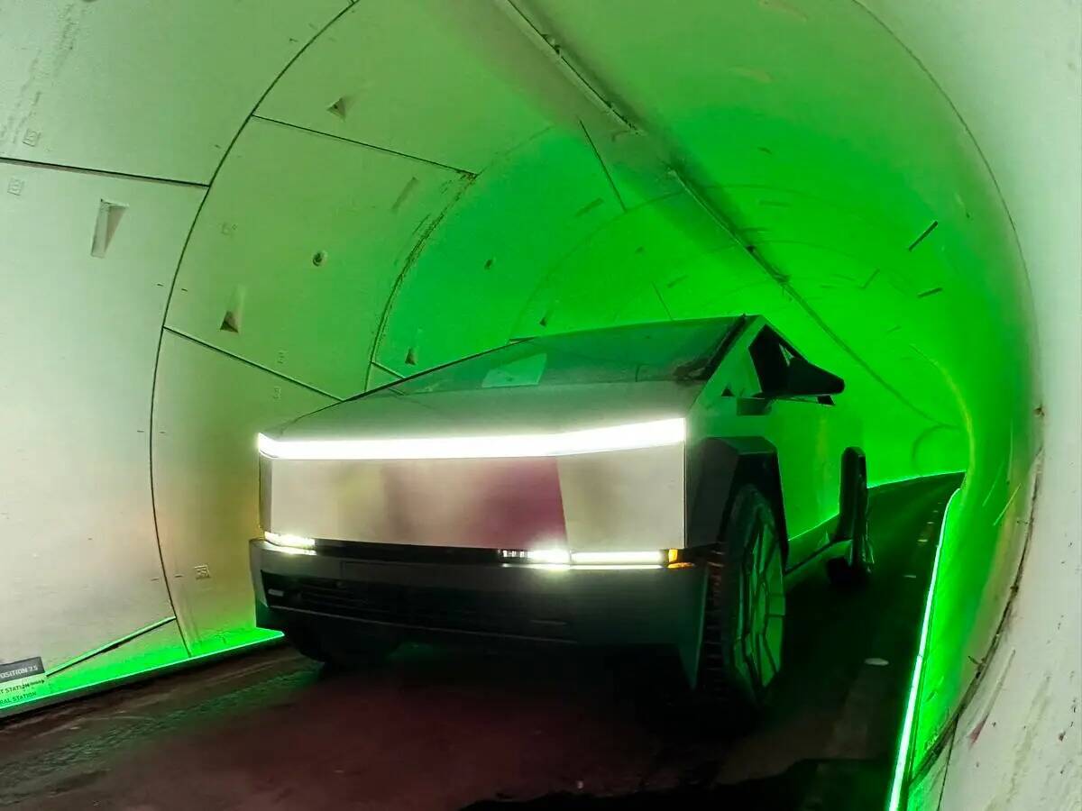 El Cybertruck Tesla se añadirá al Vegas Loop de Boring Company