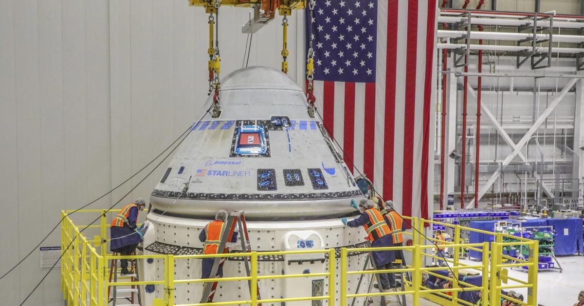 Three years behind SpaceX, 1st crew flight of Boeing’s Starliner delayed again