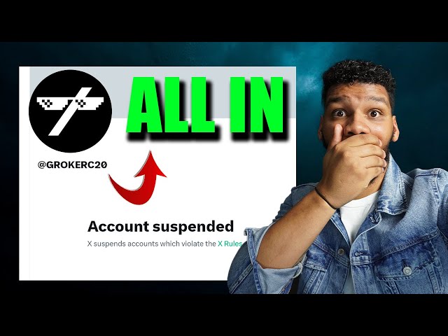 THIS IS HUGE!!! Just Went ALL IN on #GROK After Elon Musk Removes Twitter Account