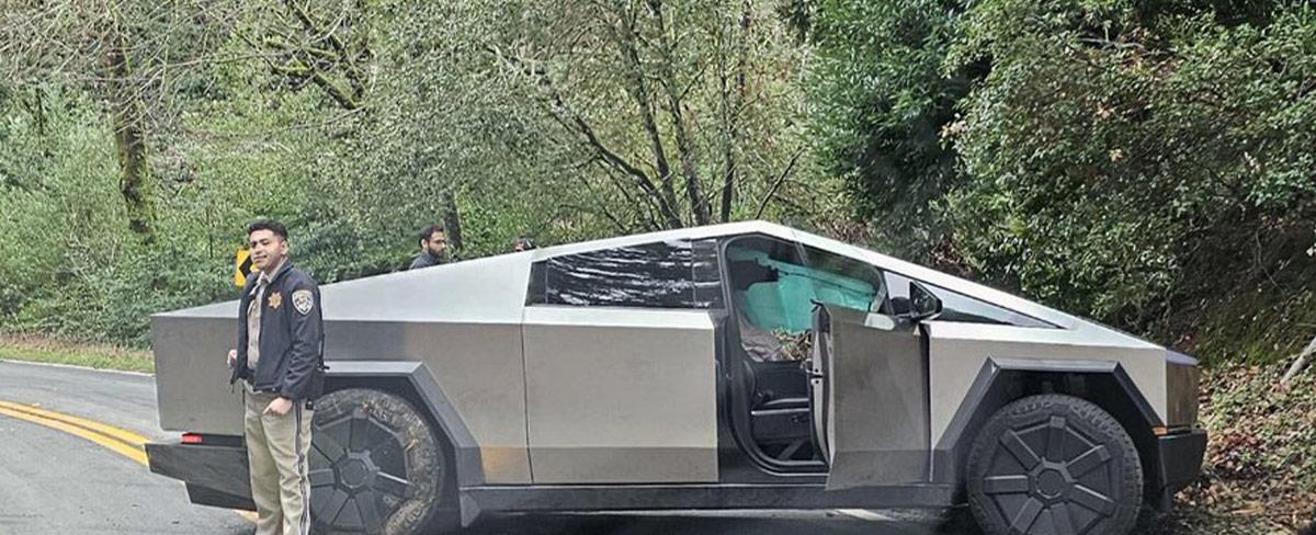 Tesla Cybertruck Had Its First Head On Collision