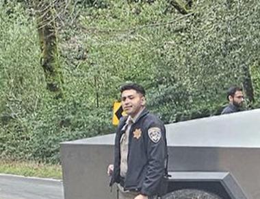 Tesla Cybertruck Had Its First Head On Collision