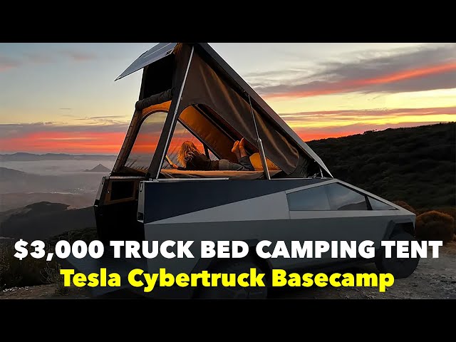 Tesla Cybertruck Basecamp Tent Promo! #TeslaCybertruck #CybertruckBasecamp #Tesla