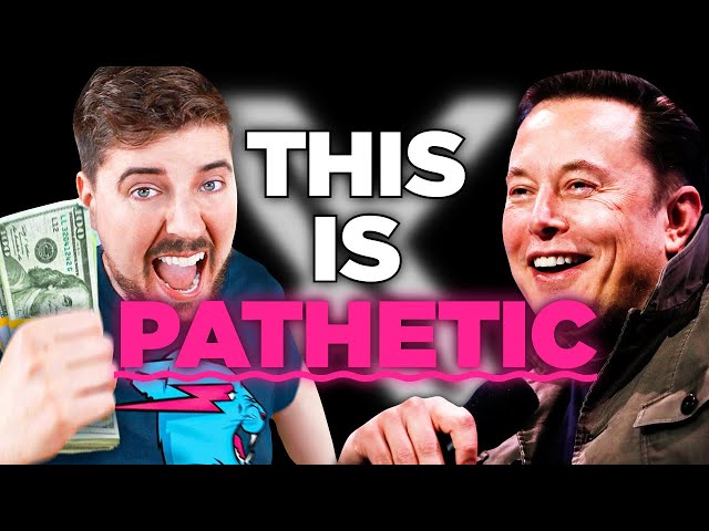 Elon Musk Uses MrBeast To Try And Save His FAILING Twitter