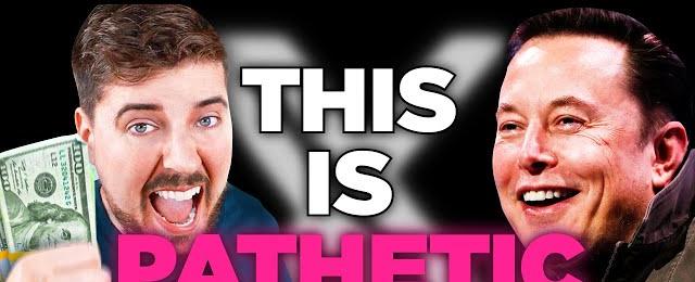 Elon Musk Uses MrBeast To Try And Save His FAILING Twitter