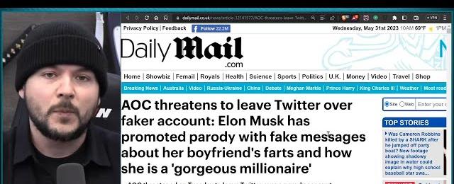 AOC LOSES IT Over Parody Account On twitter, Claims Elon Musk Plans To INTERFERE IN ELECTIONS