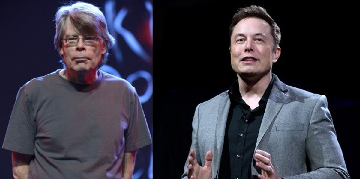 Elon Musk, Stephen King battle on Twitter over verification