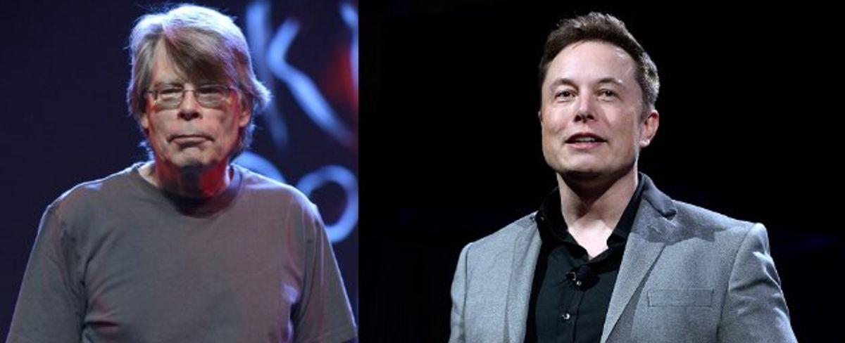 Elon Musk, Stephen King battle on Twitter over verification