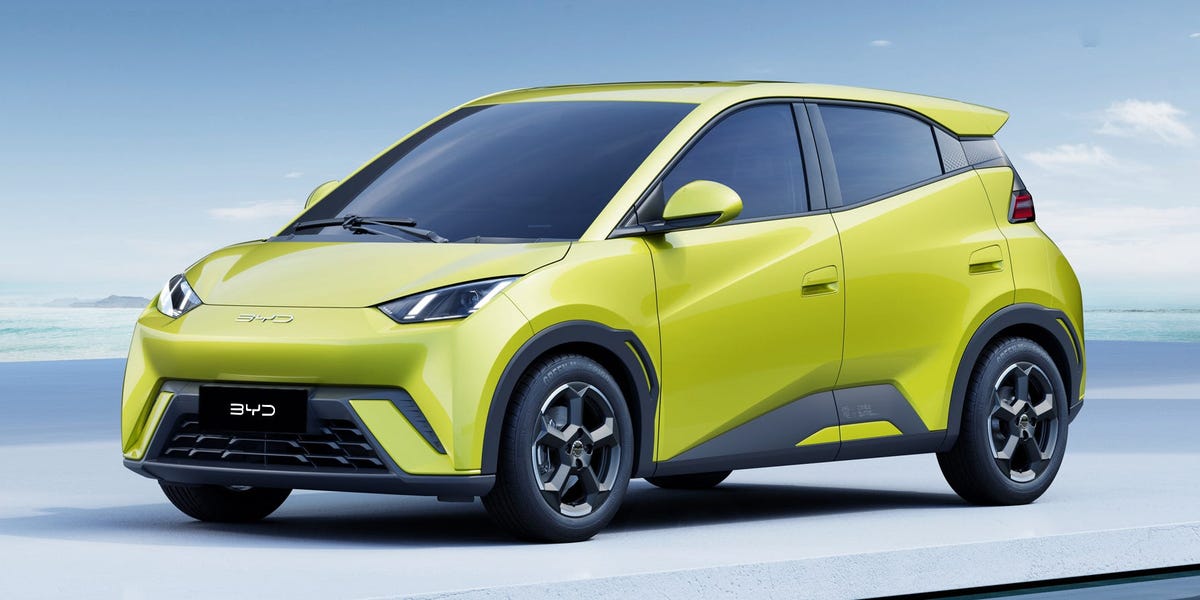 Tesla Rival BYD Launches $11,000 Electric Car Called Seagull