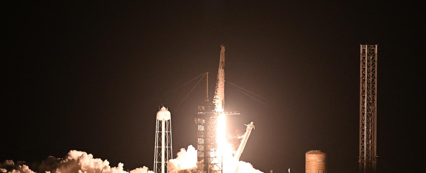 NASA's Crew-8 mission lifts off on a SpaceX rocket : NPR