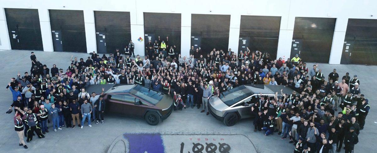 Tesla produces enough battery cells for 1,000 Cybertrucks a week