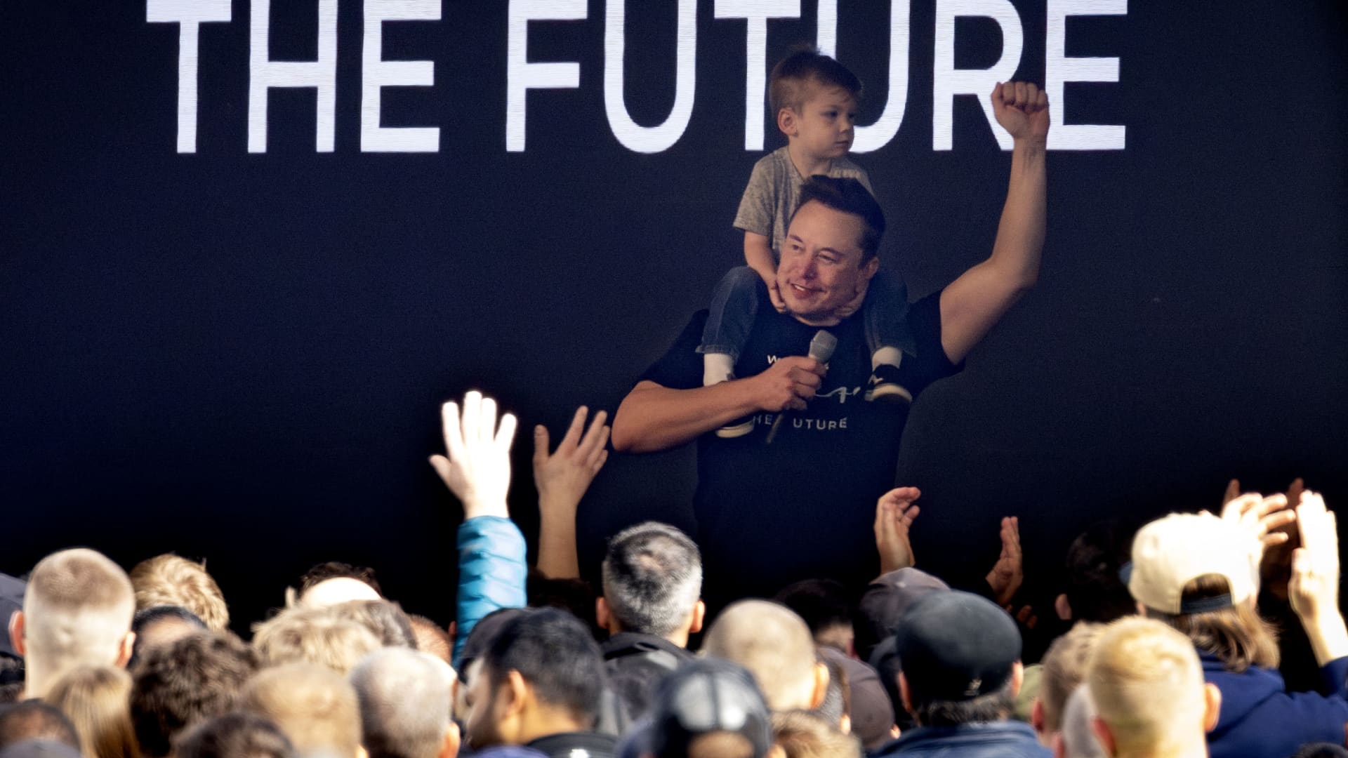 Musk visits German Tesla Gigafactory after suspected arson attack