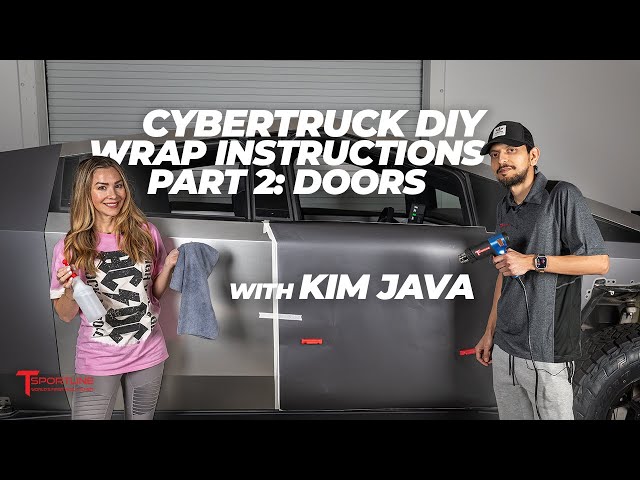 Cybertruck DIY Wrap Installation: Step-by-Step Guide to Vinyl Wrapping the Tesla Front & Rear Doors