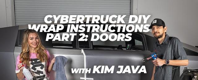 Cybertruck DIY Wrap Installation: Step-by-Step Guide to Vinyl Wrapping the Tesla Front & Rear Doors