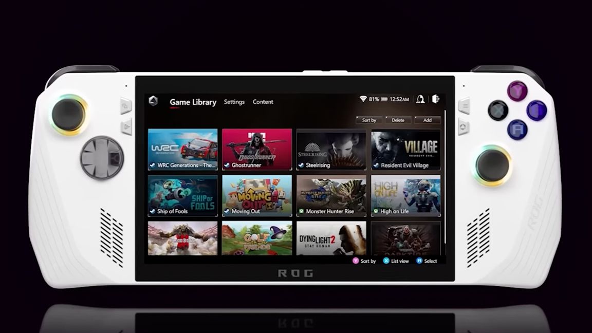ASUS's ROG Ally looks like the Tesla Cybertruck of video games consoles | Flipboard