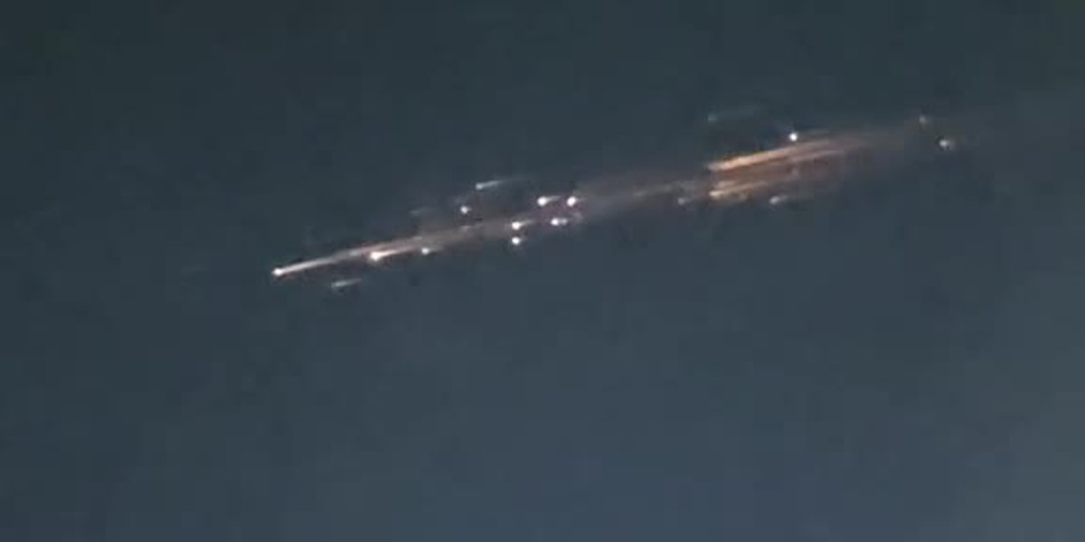 WATCH: Debris from SpaceX Crew-5 Dragon visible from Colorado Thursday morning