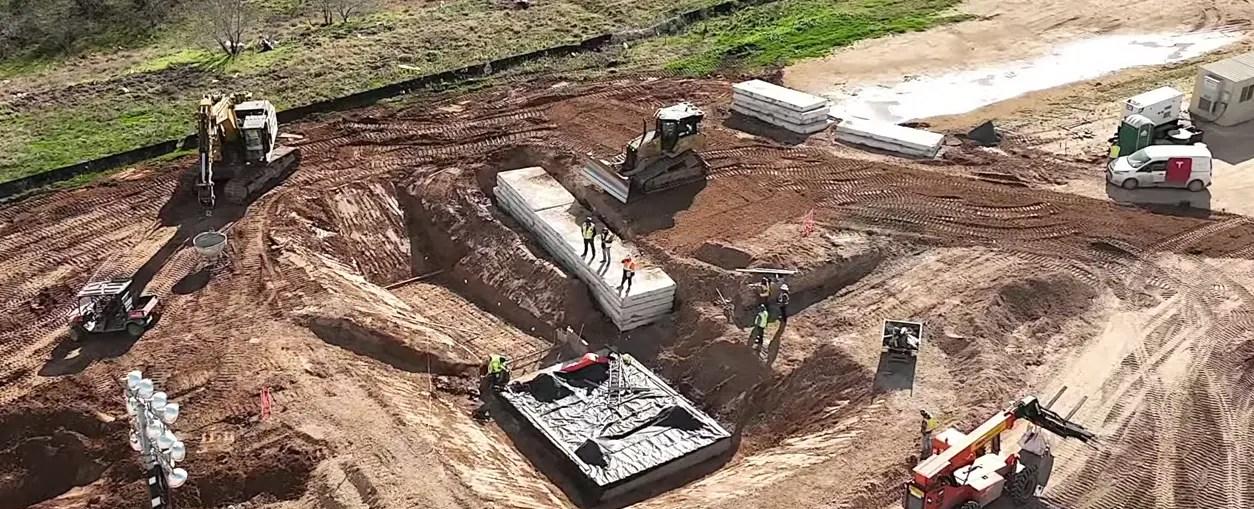The Boring Company prepares to dig tunnel at Giga Texas