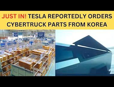 BREAKING! Tesla Reportedly Awards Huge Amount to Korean Company for Cybertruck Parts