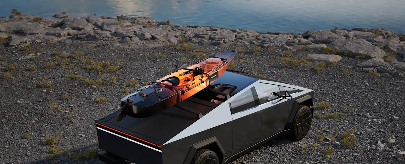 Tesla Cybertruck Tool Rack And Accessories: What The First Look Revealed | Flipboard