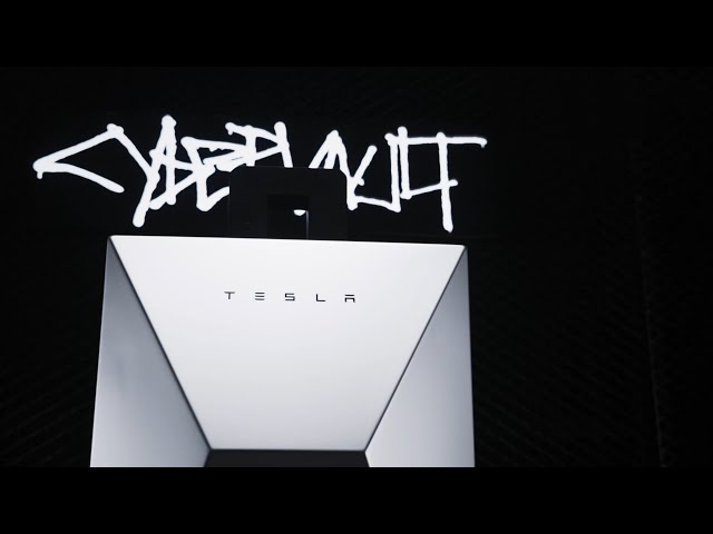 New Tesla Cybervault EV Charger Inspired By The Cybertruck