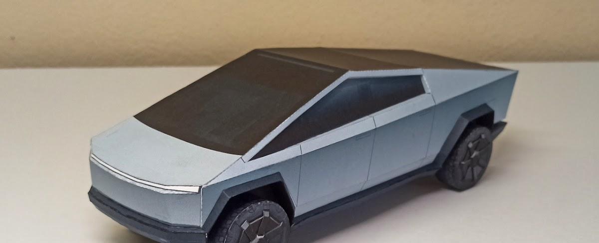 TESLA CYBERTRUCK PaperCraft