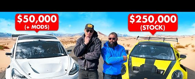 World’s Fastest Tesla vs GT3RS