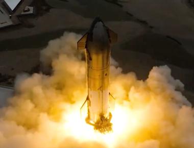 SpaceX fires up Starship rocket ahead of 4th test flight (video)