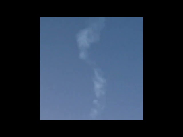 A Two Stage SpaceX Falcon 9 Rocket Launch In Port Saint Lucie