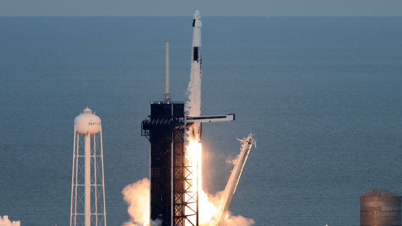SpaceX mission lifts off with former NASA astronaut, three paying customers | CNN