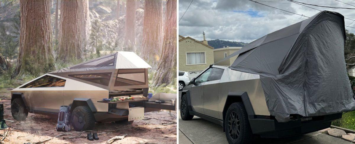 Tesla starts shipping $3,000 Cybertruck tent, looks nothing like what was unveiled