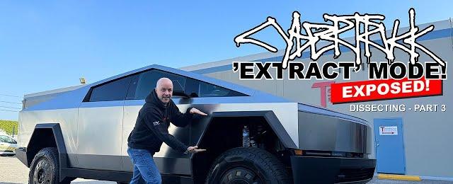 Cybertruck "Off Road Mode" Exposed! Does Tesla Hit on Ground Clearance Claim?! Dissection Part 3!