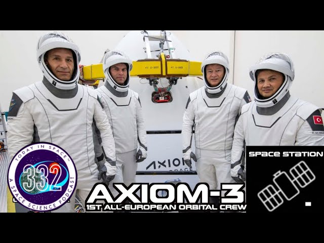 The Epic Journey of Axiom-3: First All-European Crew in Space | SpaceX Crew Dragon