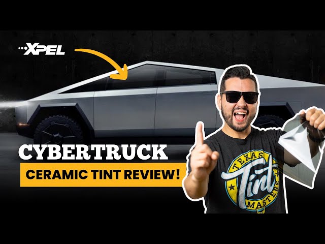 Tesla Cybertruck: Ceramic Tint vs Regular Tint Difference