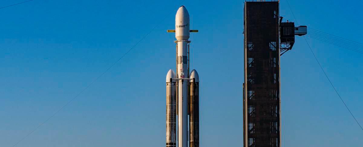 SpaceX Falcon Heavy set for launch near sunset over the Space Coast
